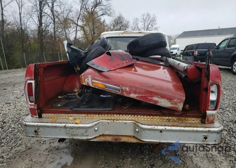 1972 Ford F100 from USA, damaged, VIN F10GLP34994